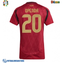 Fotballdrakt Dame Belgia Lois Openda #20 Hjemmedrakt EM 2024 Kortermet